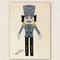 Preview: Craft card featuring a nutcracker