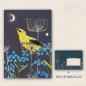 Preview: Bird at Night Greeting Card with Matching Envelope