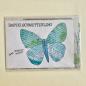Preview: Bastelkarte Schmetterling - Set mit Briefumschlag