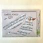 Preview: Bastelkarte Notenvogel - Set mit Briefumschlag