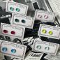 Preview: Ohrstecker uni petrol