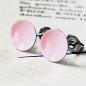 Preview: Ohrstecker uni rosa
