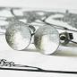 Preview: Ohrstecker metallic Silber