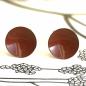 Preview: little Stud Earrings -chestnut