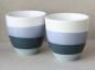 Preview: Streifentasse blau