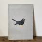 Preview: Amsel - A4 Print Kunstdruck Poster auf Karton