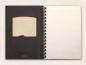 Preview: fettes Notizbuch - schwarz
