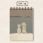 Preview: Skizzenblock Notizbuch DIN A6 - Hund und Katze