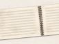 Preview: big book with staves - Gift for musicians - black