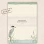 Preview: A4 Briefpapier - Block Reiher