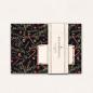 Preview: Set of 10 Envelopes with dark christmas pattern