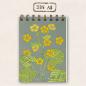 Preview: Skizzenblock Notizbuch DIN A6 - Sumpfdotterblume