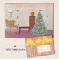 Preview: Postkarten Adventskalender - Wohnzimmer