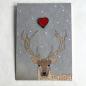 Preview: Heart – Enamel Pin on Deer Card