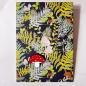 Preview: fly agaric in the dark Forest – Enamel Pin on Large Card