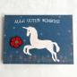 Preview: Flower – Enamel Pin on unicorn card