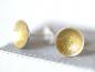 Preview: Lack Ohrstecker in metallic gold