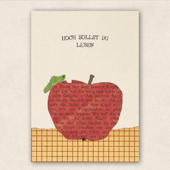 Happy Birthday Postkarte