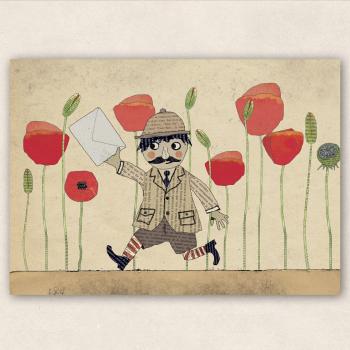 Postkarte - Post für Dich