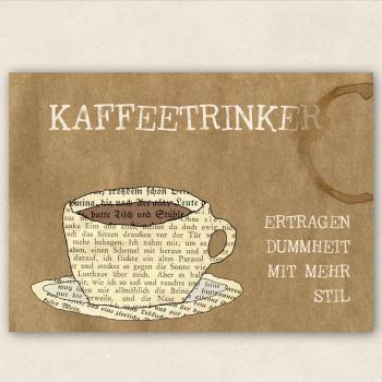 Postkarte Kaffee