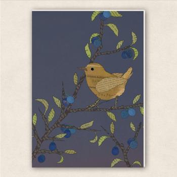 wood pulp cardboard - Wren