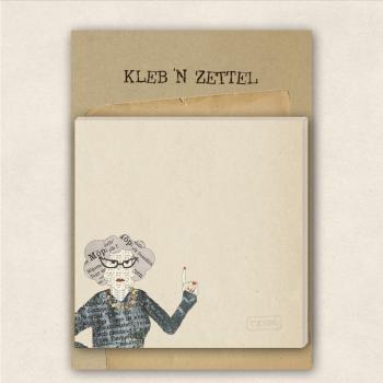 Haftnotizblock Meckerliese