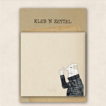 Haftnotizblock Klugscheißer