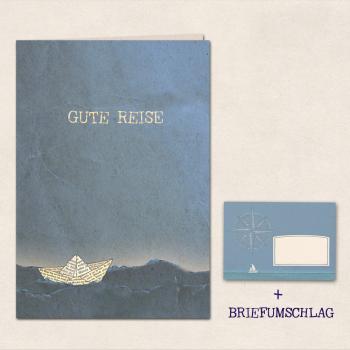 Doppelkarte : Gute Reise (SALE)