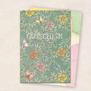 Preview: Gutschein - Doppelkarte mit passendem Briefumschlag