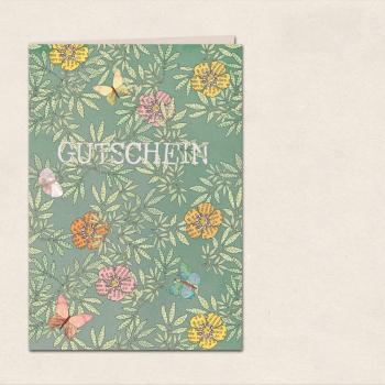 Preview: Gutschein - Doppelkarte mit passendem Briefumschlag