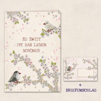 Doppelkarte : zu zweit