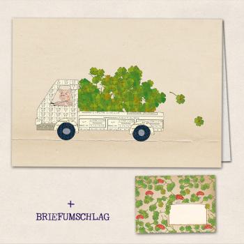 Doppelkarte Glückstransport