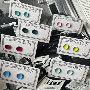 Ohrstecker uni petrol
