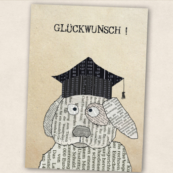 Postkarte Glückwunsch! Bestanden! (SALE)