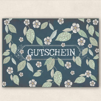 Postkarte Gutschein