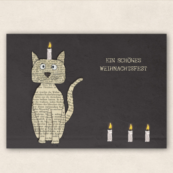Postkarte Katzenfest