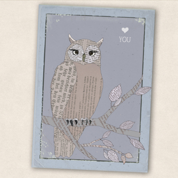 Postkarte - love you