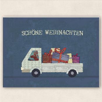fette Karte - Weihnachtstransport (SALE)