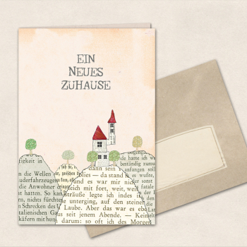Doppelkarte : neues Zuhause