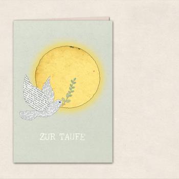 zur Taufe - Taube