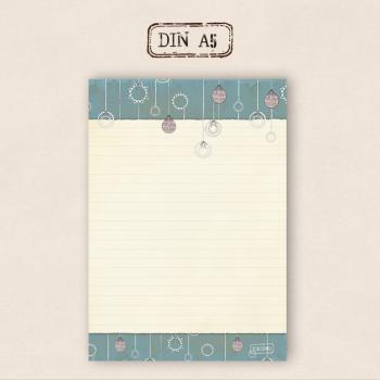 stationery - Writing pad - Christmas decorations