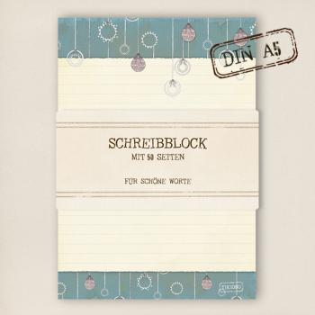 stationery - Writing pad - Christmas decorations