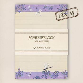 stationery - Writing pad - dragonfly