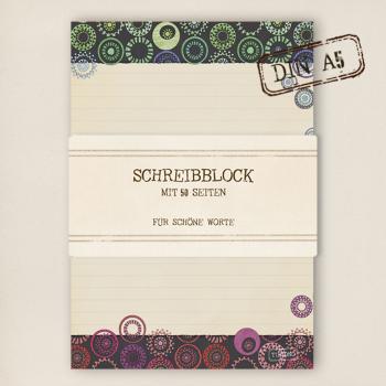 stationery - Writing pad - Bobbles