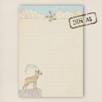 stationery - Writing pad - capricorn