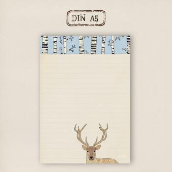 stationery - Writing pad - Deer