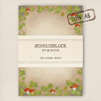 stationery - Writing pad - luck