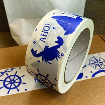 Packband - Papierklebeband - maritim