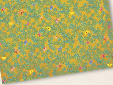 Geschenkpapier : gelber Sommer