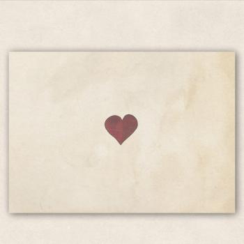 Postkarte Kleines Herz